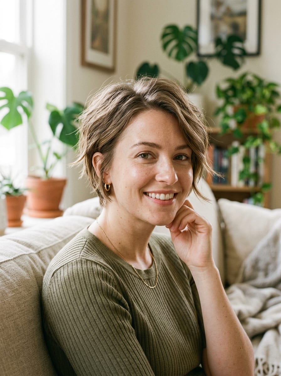 Moderner Everyday Bixie - Bixie Cut für Frauen